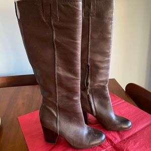 Sam Edelman Leather Knee High Boots